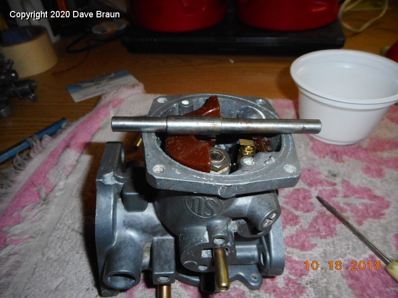 SU Carburetor Restorations/MGB HIF4 1810/Disassembly/DSCN1143